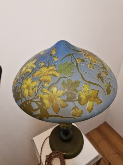 Thumbnail for Très Grande Lampe tip Gallé