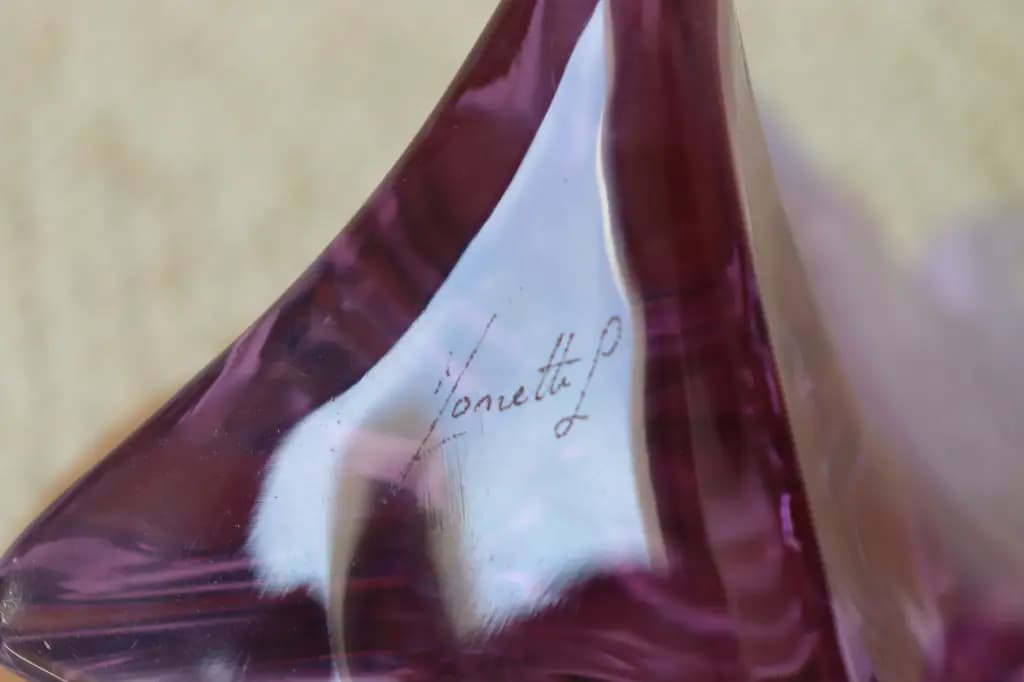 Thumbnail for Sculpture de poissons en verre de Murano par Licio Zanetti.