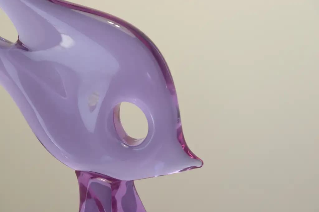 Thumbnail for Sculpture de poissons en verre de Murano par Licio Zanetti.