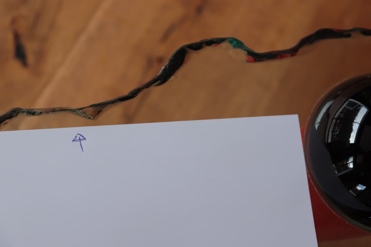 Thumbnail for Table de designer création unique dans le goût de Maurice Barilone