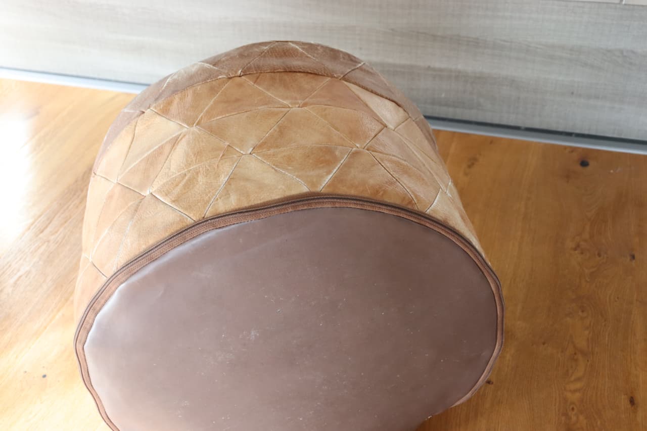 Thumbnail for Pouf rigide De Séde model rare