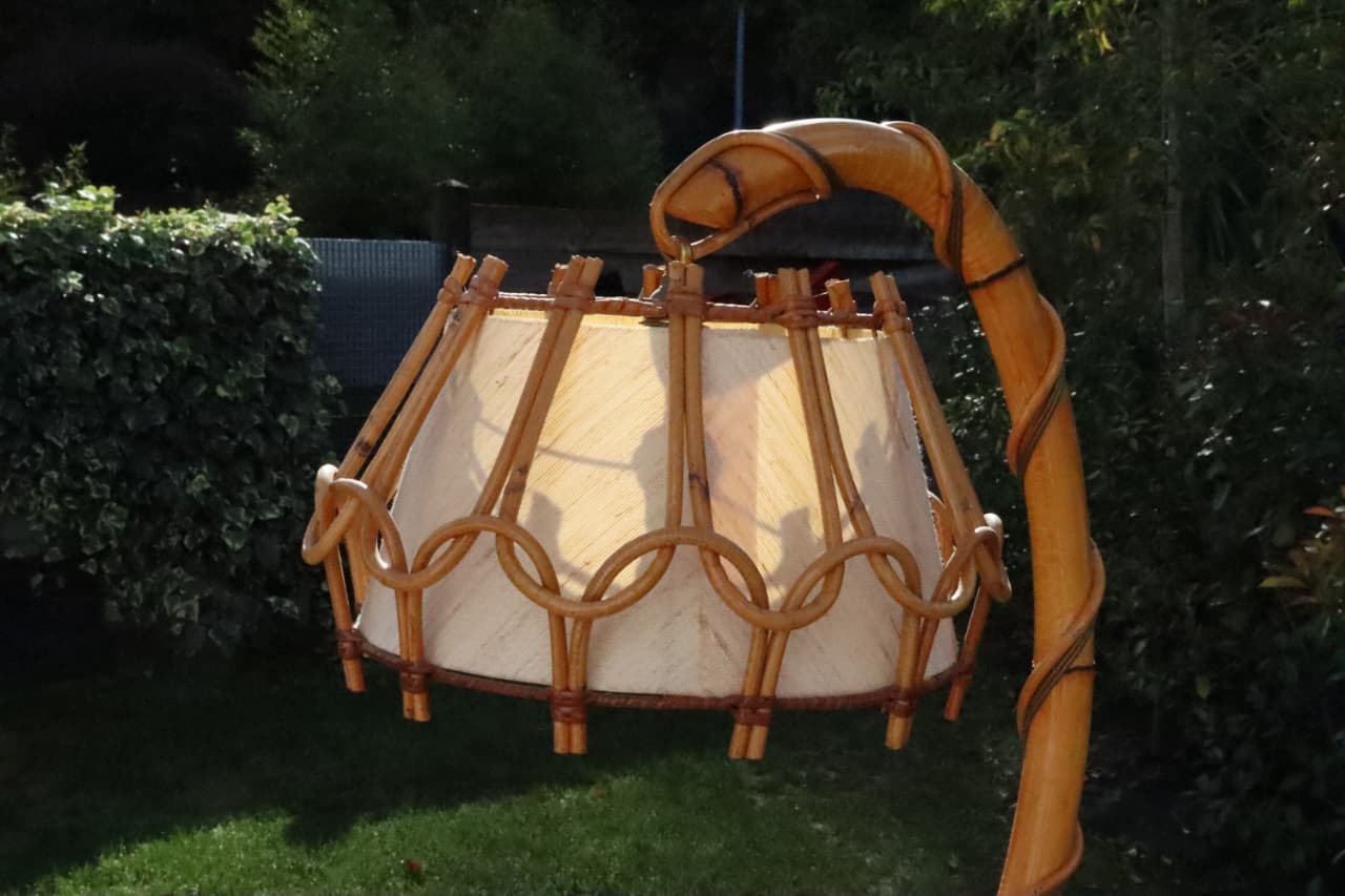 Thumbnail for Lampadaire double Louis Sognot