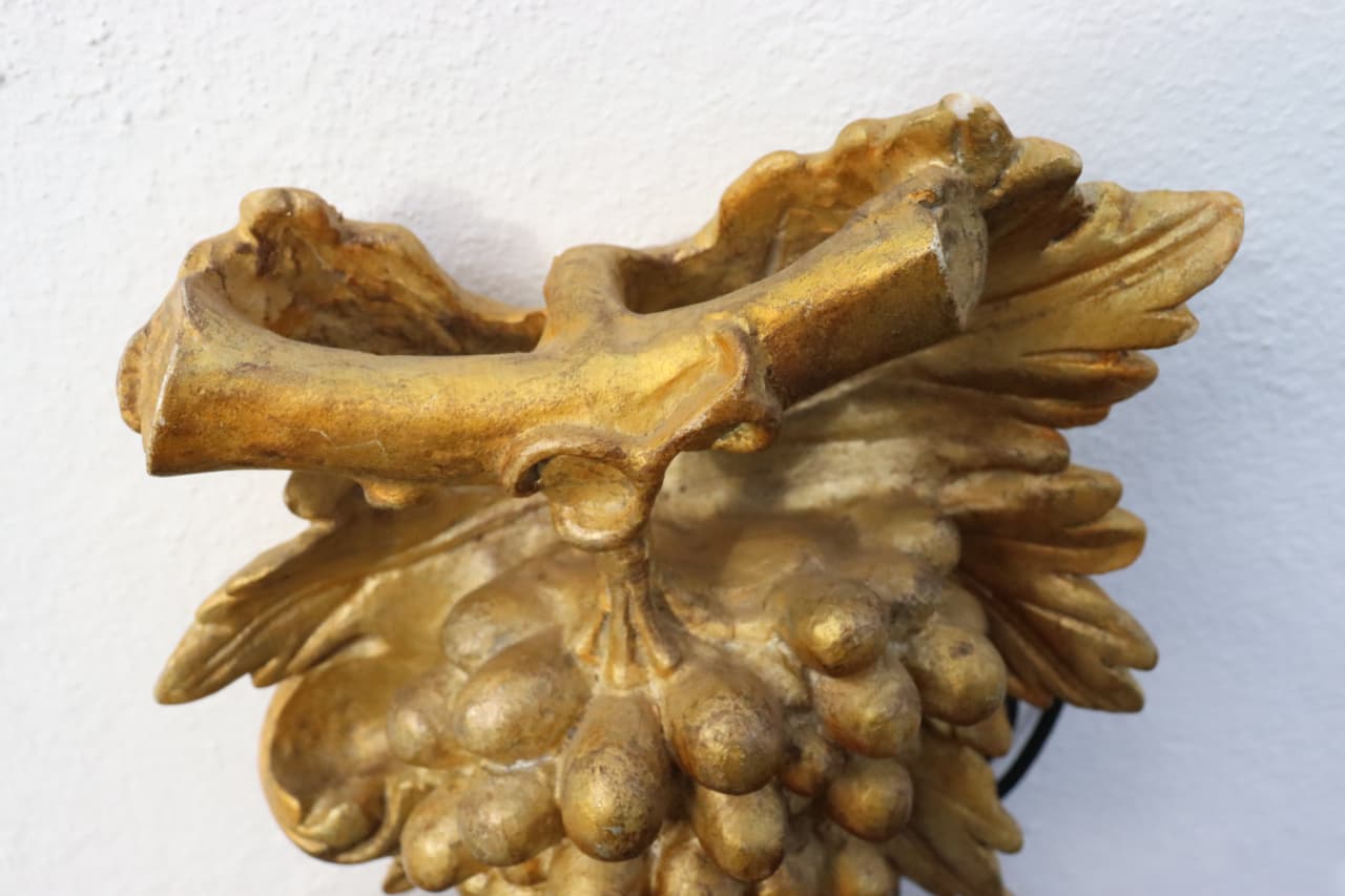 Thumbnail for Applique grappe de raisin doré deux feux