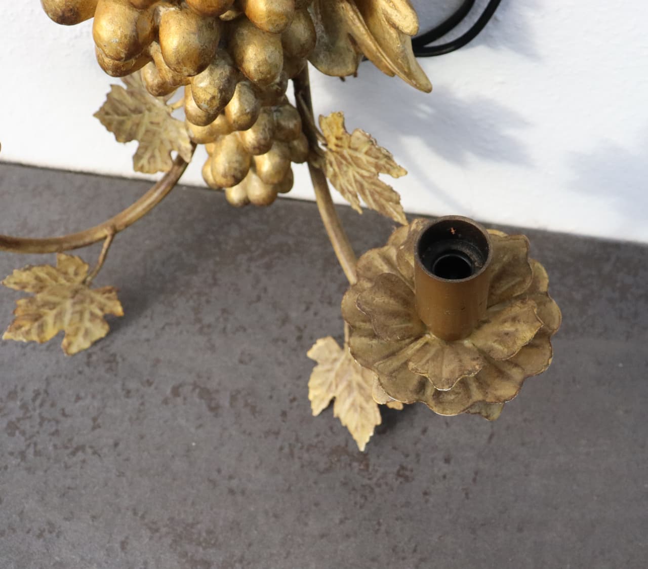 Thumbnail for Applique grappe de raisin doré deux feux