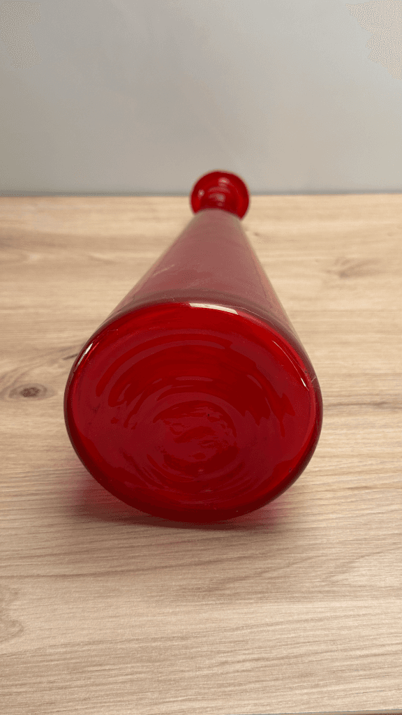 Thumbnail for Carafe décorative vintage en verre soufflé