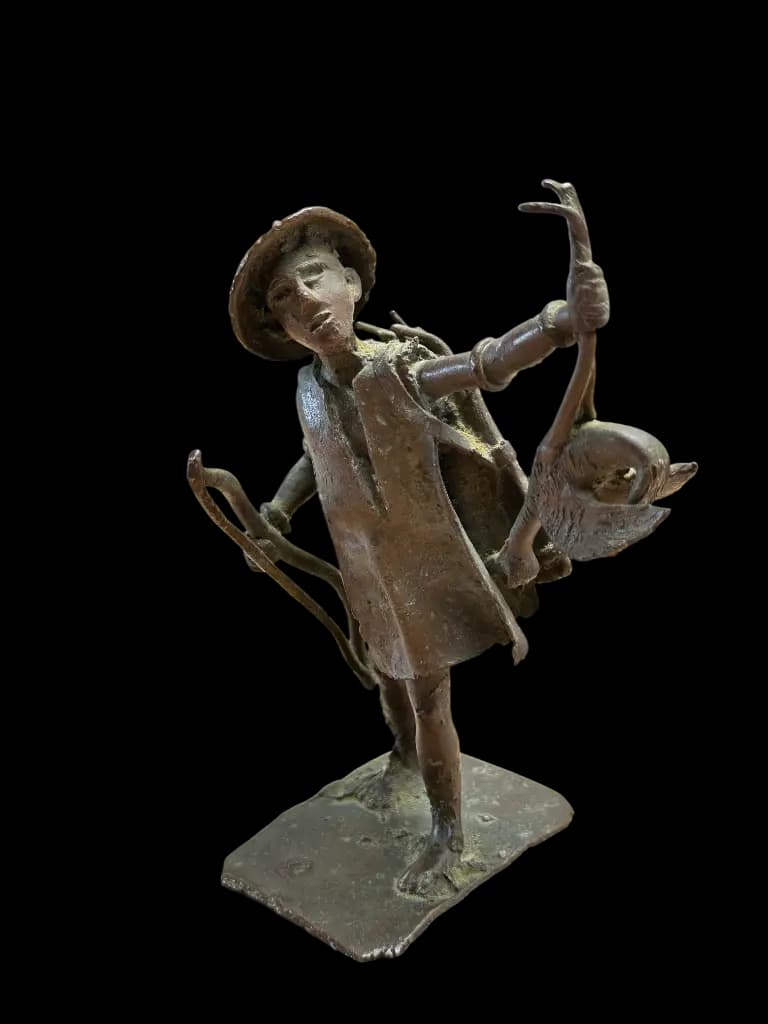 Figurine en bronze