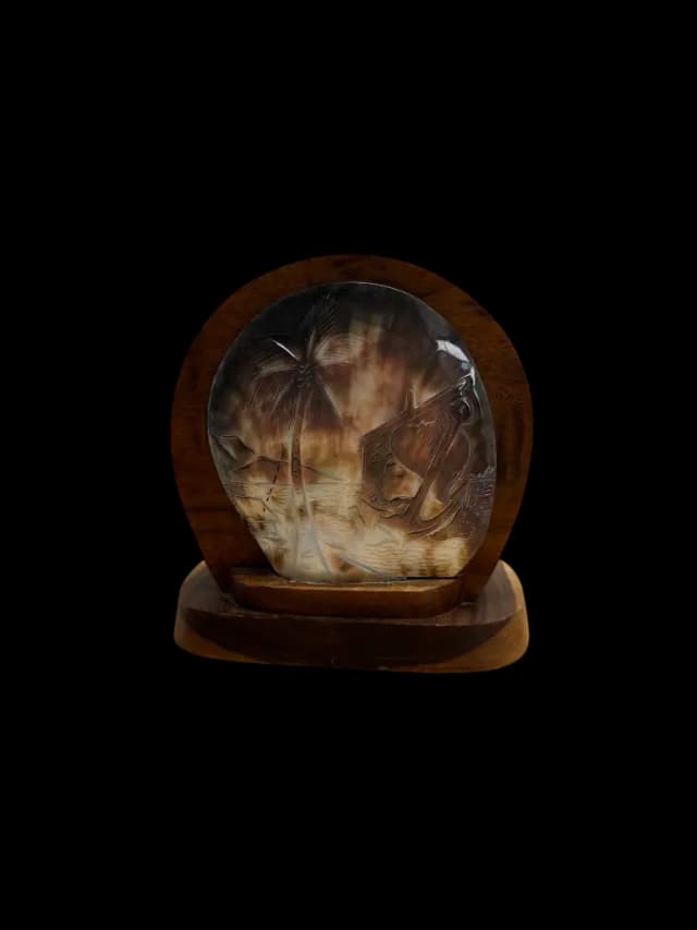 Lampe coquillage