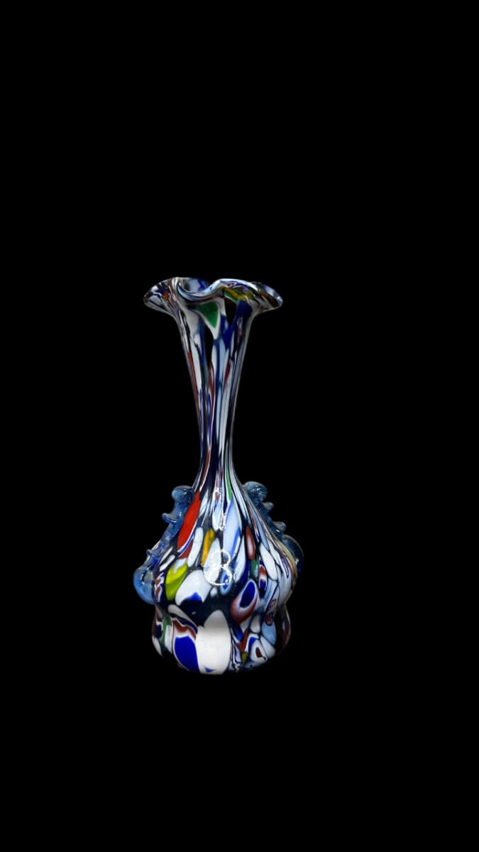 Vase en verre soufflé