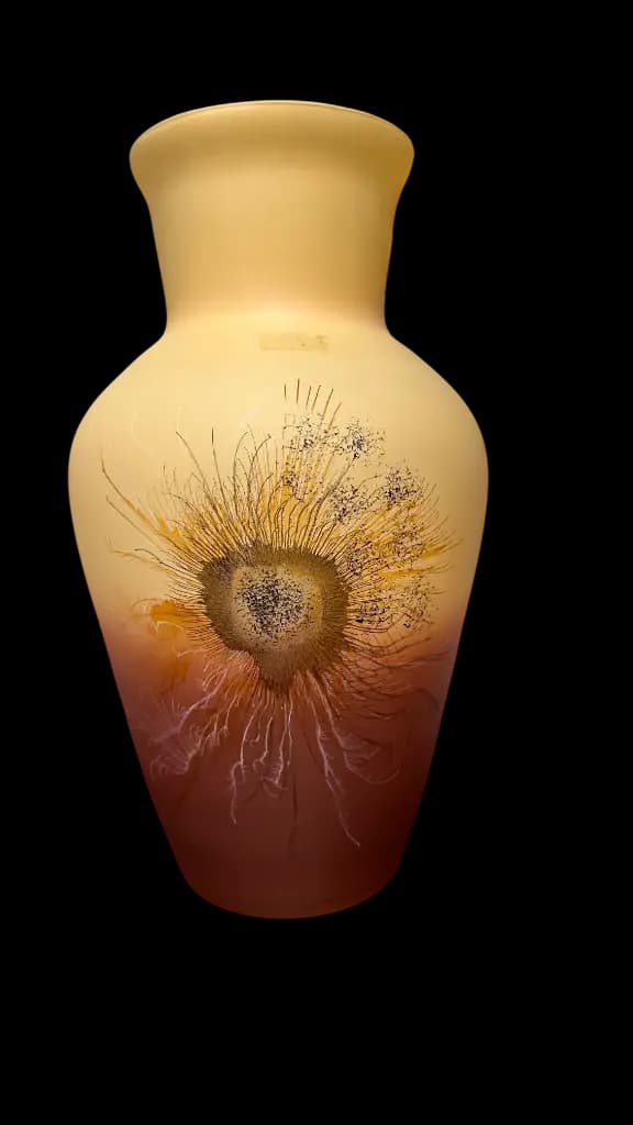 Vase en verre