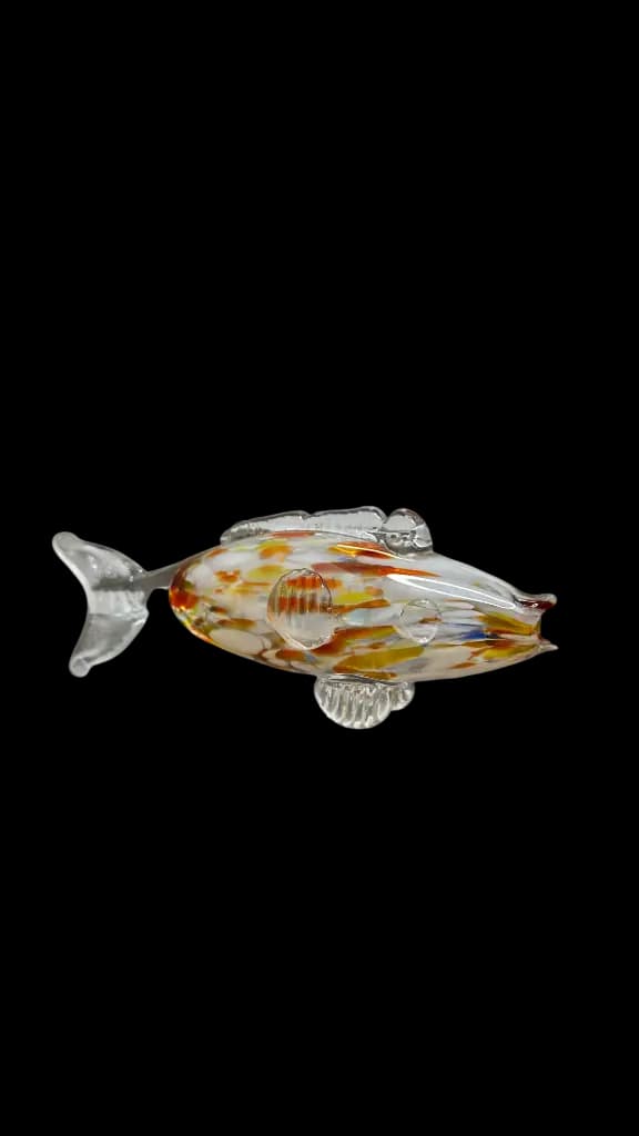 Poisson en verre soufflé