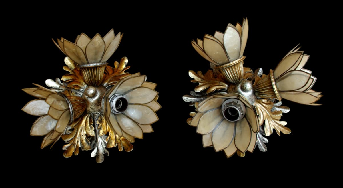 Paire d'appliques 1970