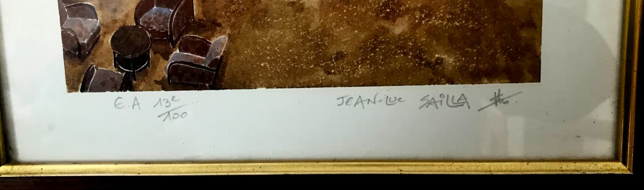 Thumbnail for Lithographie Hôtel du Parc à Salies de Béarn