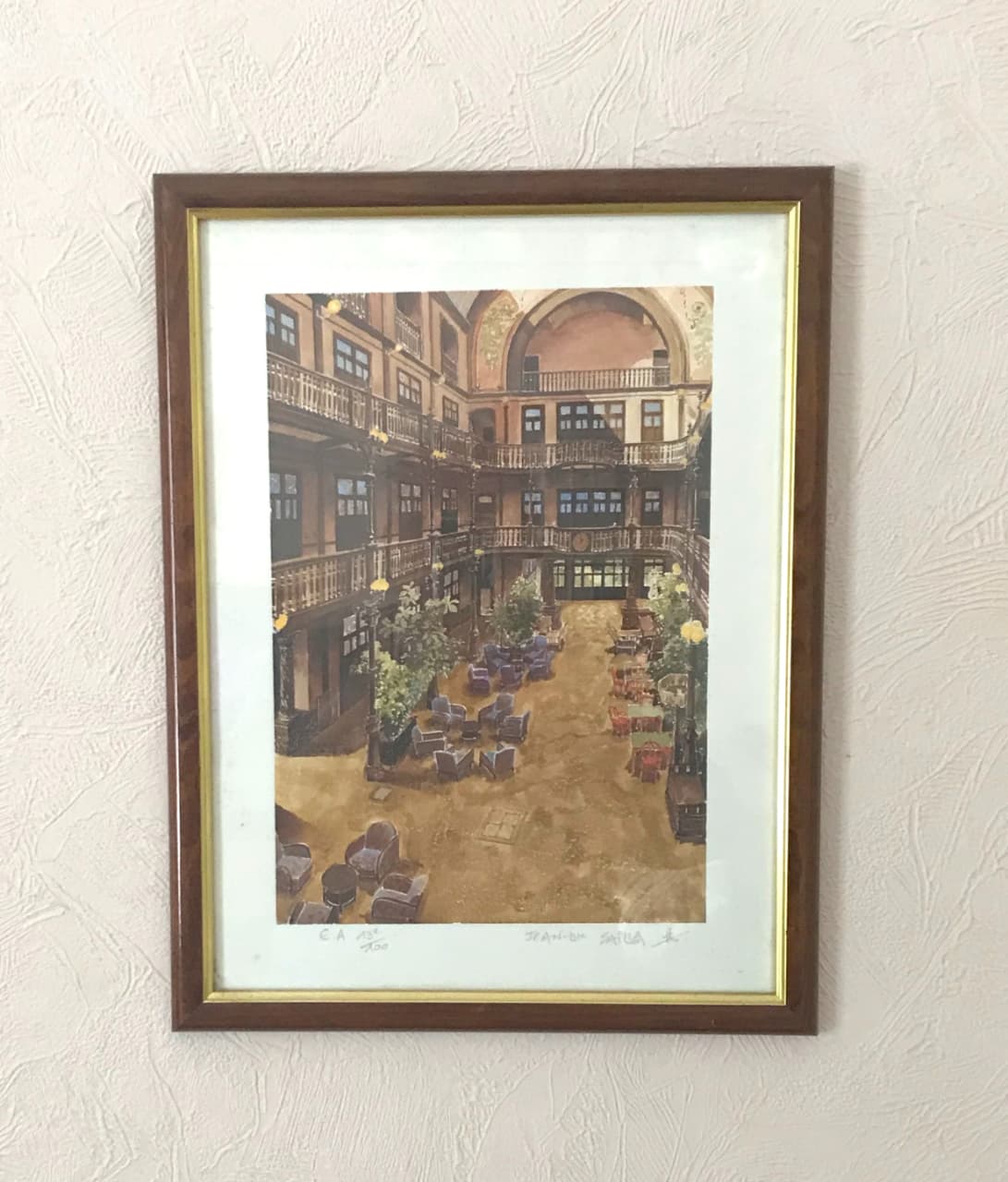 Thumbnail for Lithographie Hôtel du Parc à Salies de Béarn