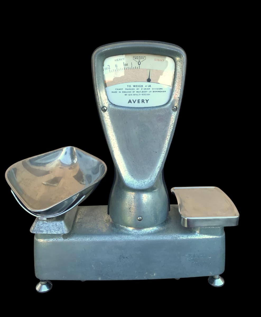 Balance anglaise vintage