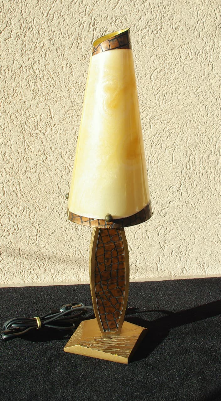 Thumbnail for Lampe à poser vintage