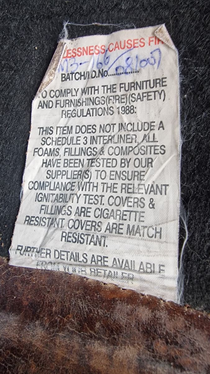 Thumbnail for Canapé cuir drapeau Américain